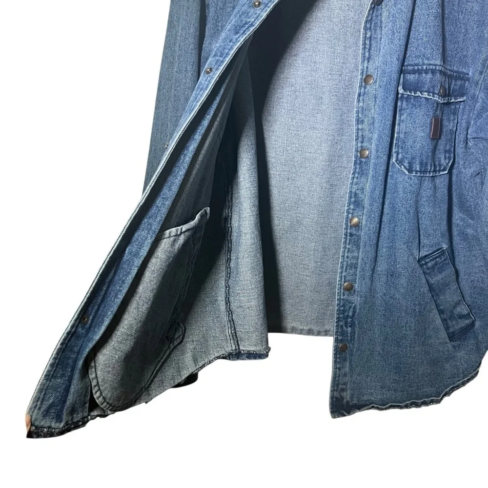 Brixton Blue Durham Relaxed Fit Denim Jacket XL